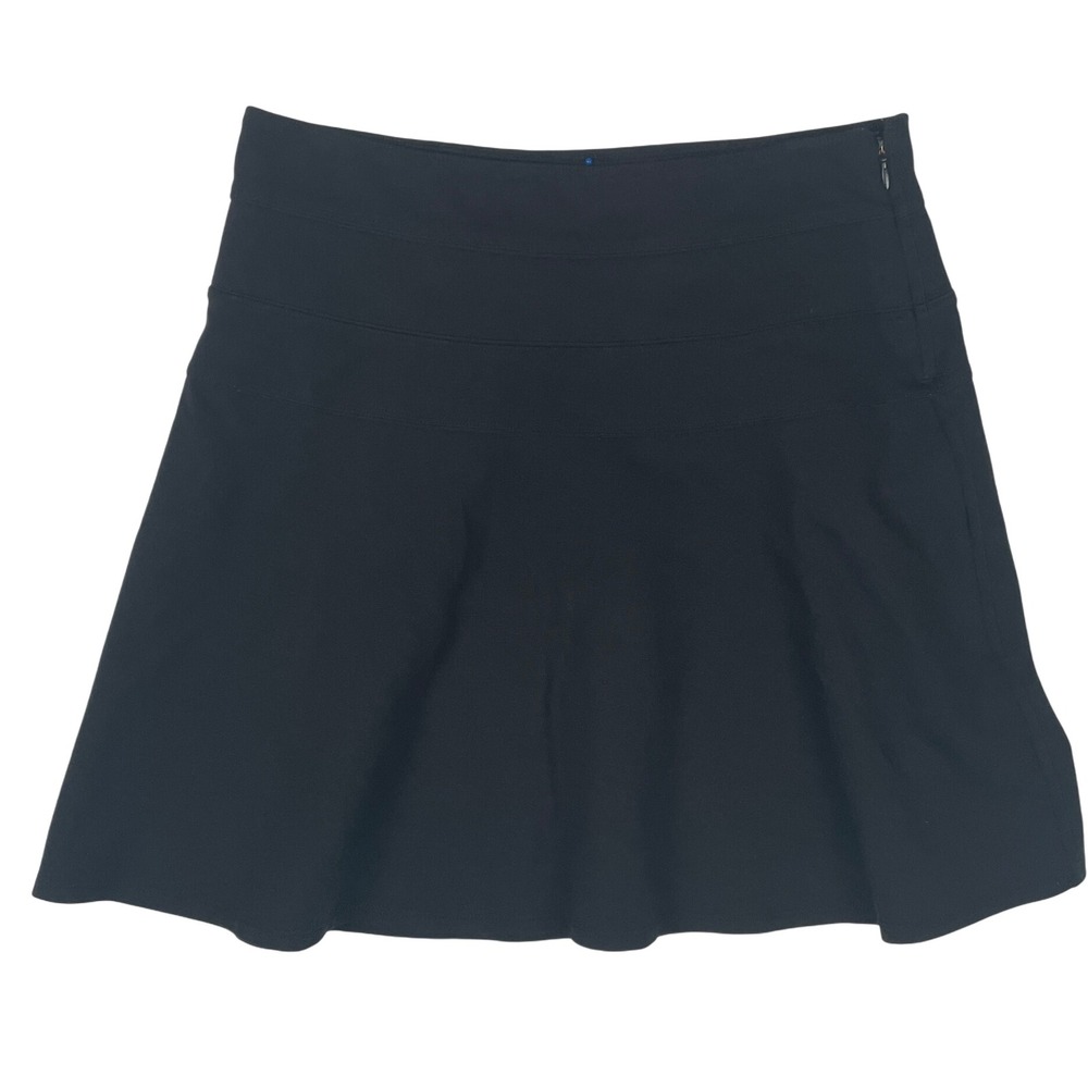 Athleta Black‎ Athletic Skirt Flounce with Zip Pocket Size 4